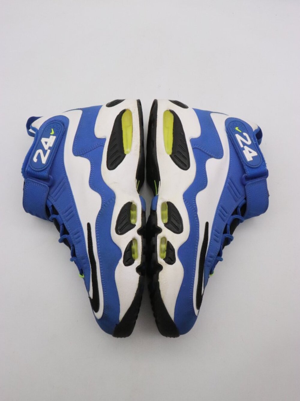 Nike Air Griffey Max 1 Men's 10 Varsity Royal Black Volt 2021 Sneaker DJ5161-400 - Picture 8 of 11